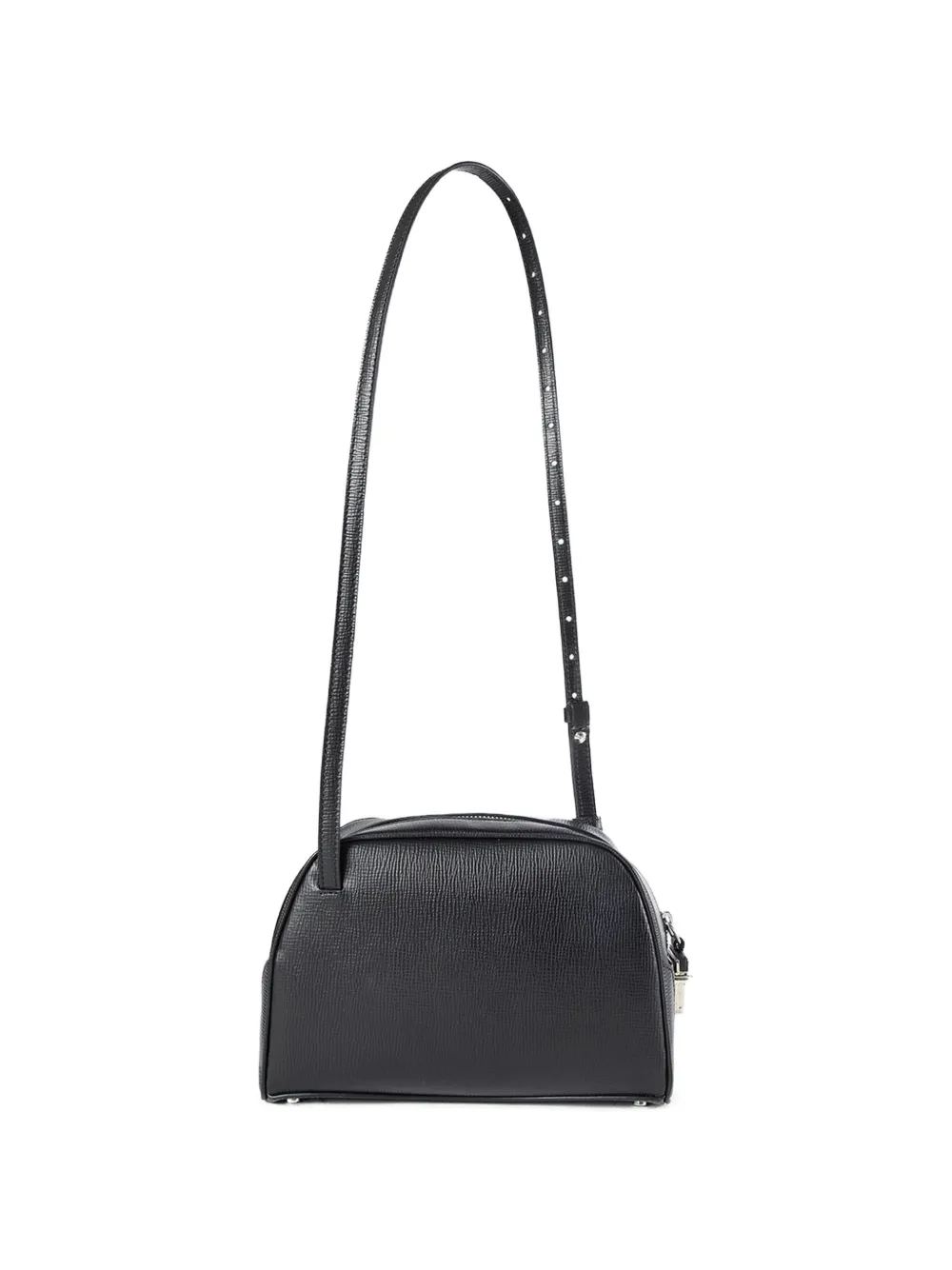  Ann Demeulemeester Small Agata Printed Leather Shoulder Bag - Black 