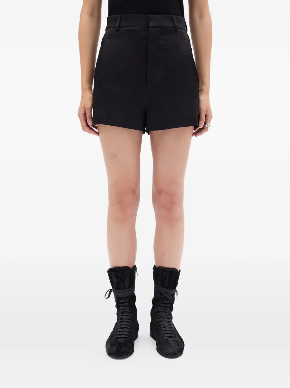 Ann Demeulemeester Stine tailored shorts - Nero