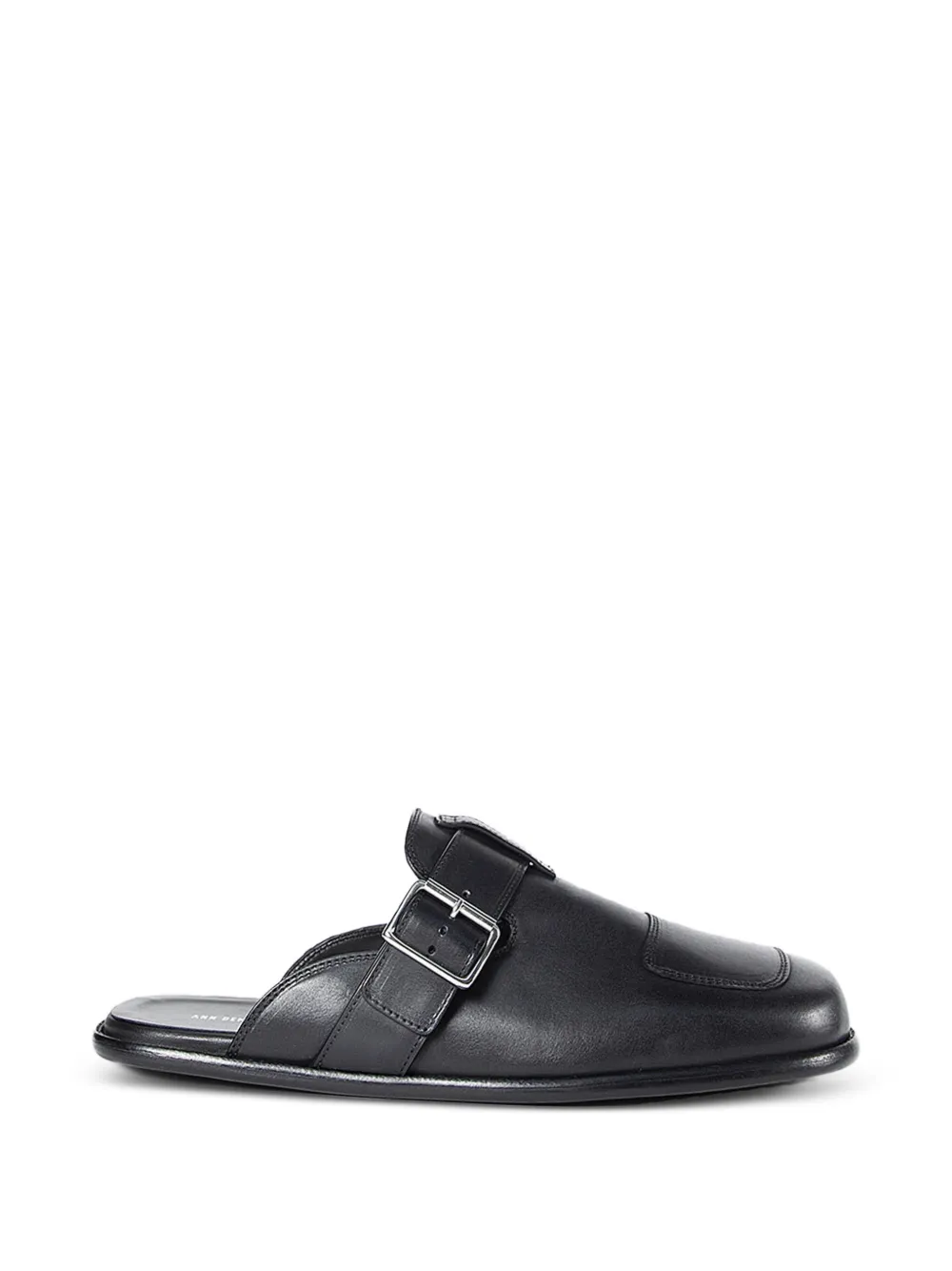 Ann Demeulemeester buckle leather sandals - Nero