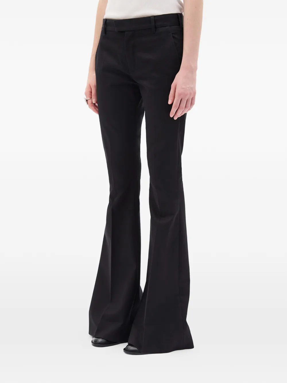 Ann Demeulemeester Twill broek Zwart