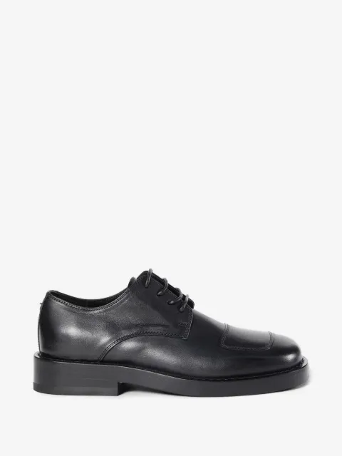 Ann Demeulemeester Alert leather lace-up Derby shoes
