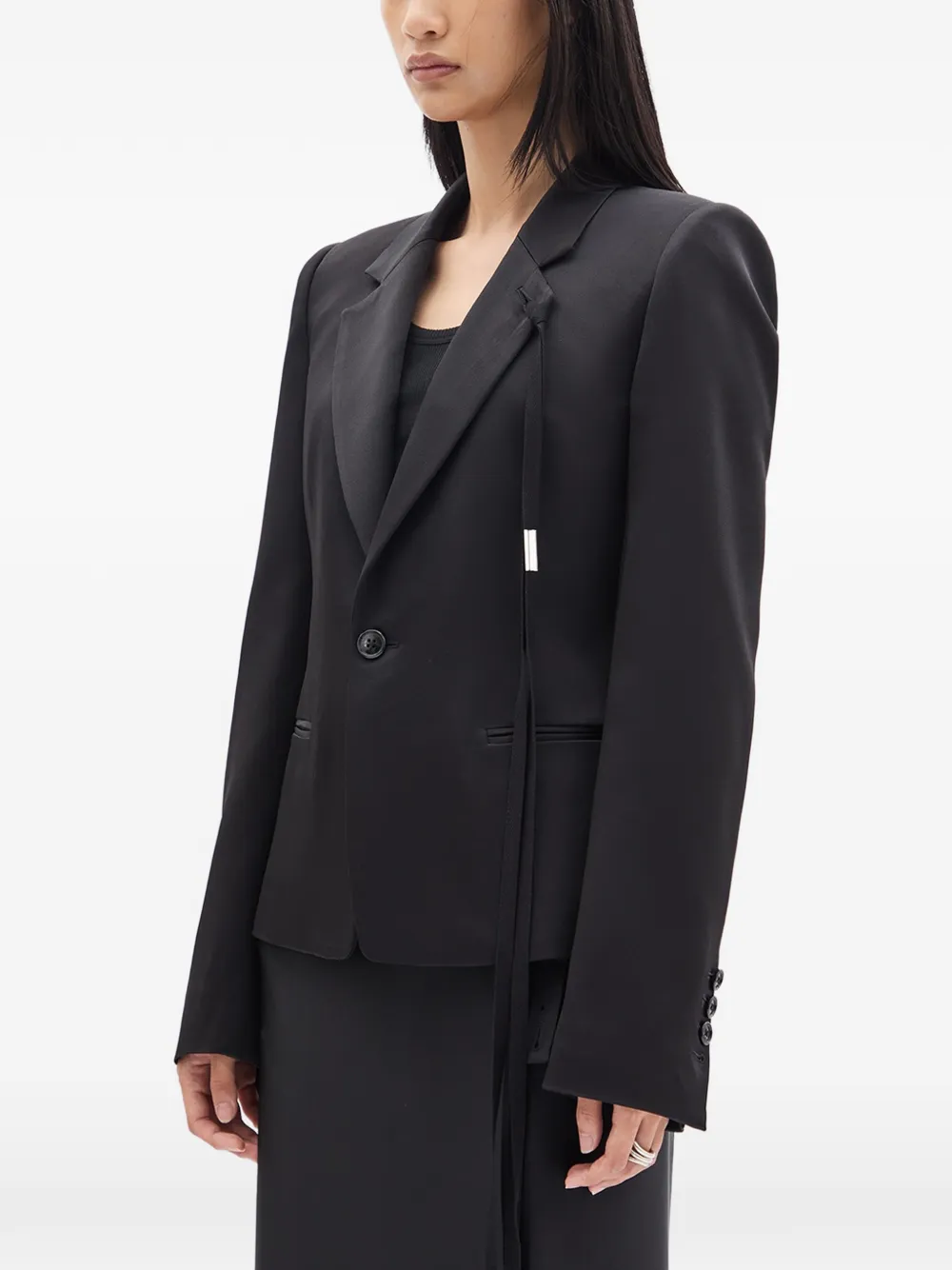  Ann Demeulemeester Black Blazer 