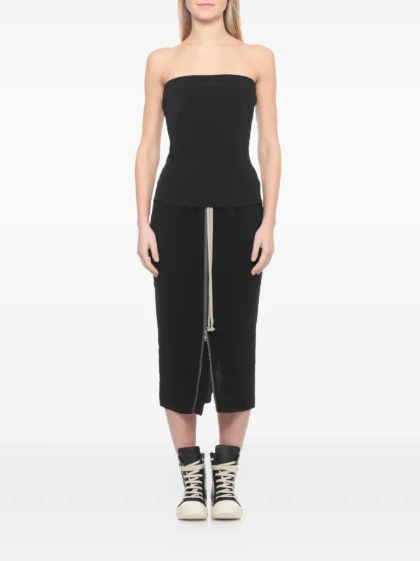 RICK OWENS NICOLAS&MARK ノースリーブカットソー　42 Rick Owens ノースリーブ トップ | ブラック | FARFETCH JP