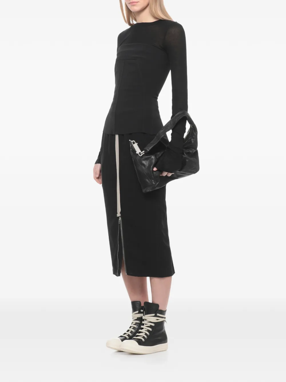  Rick Owens Sleeveless Top - Black 