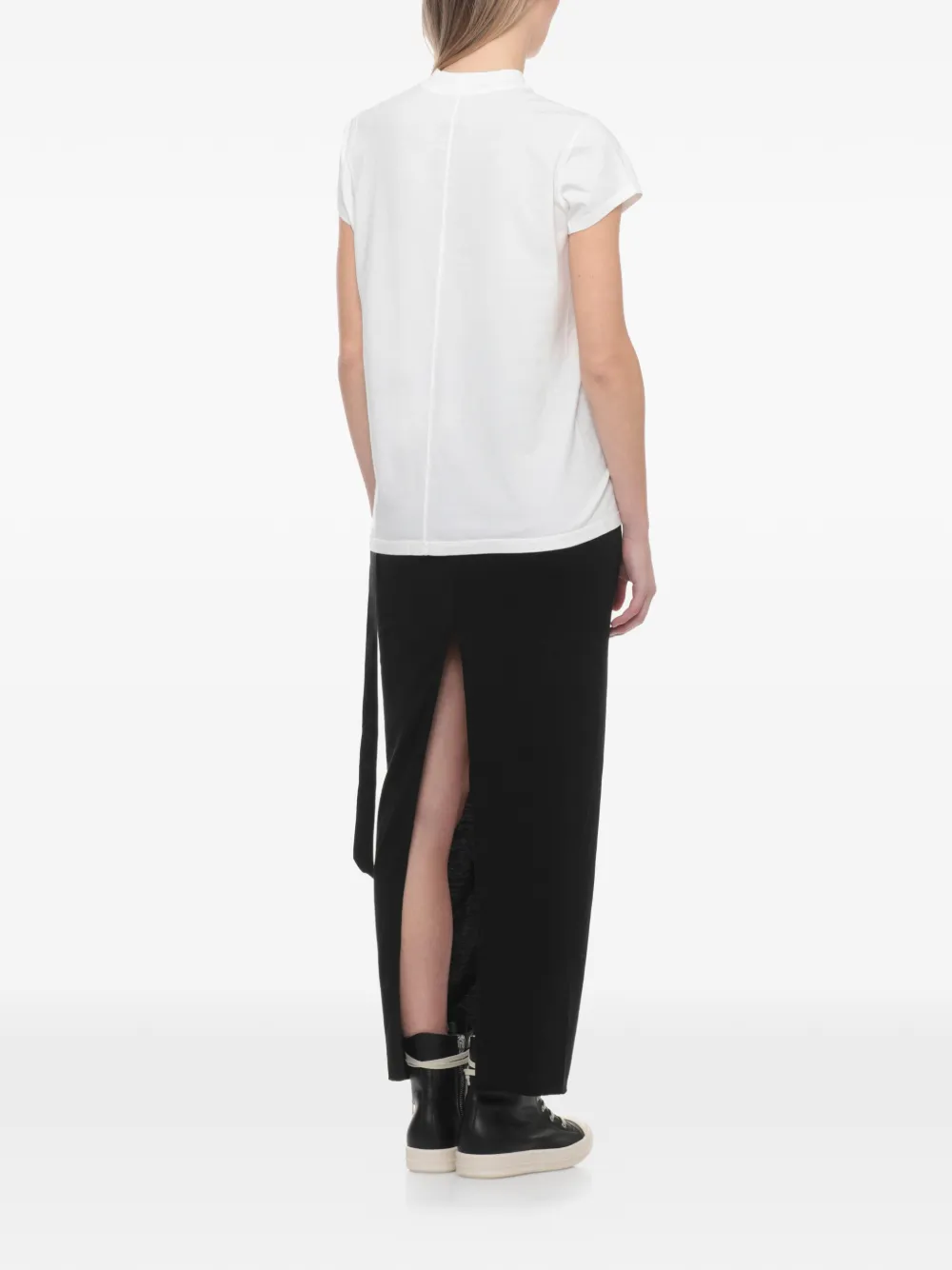 Rick Owens DRKSHDW Level T-shirt met korte mouwen en print Wit