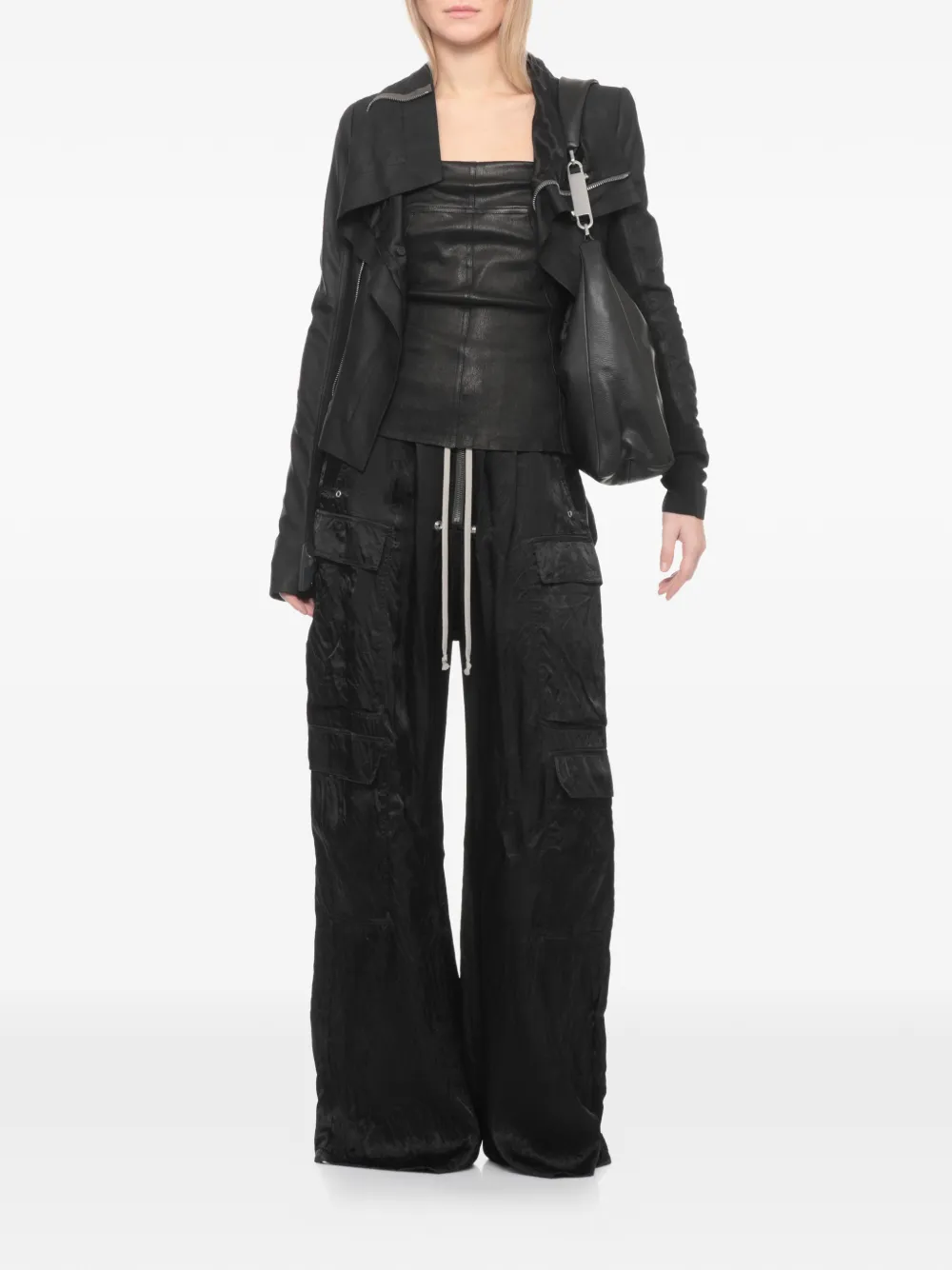 Rick Owens Strapless top Zwart