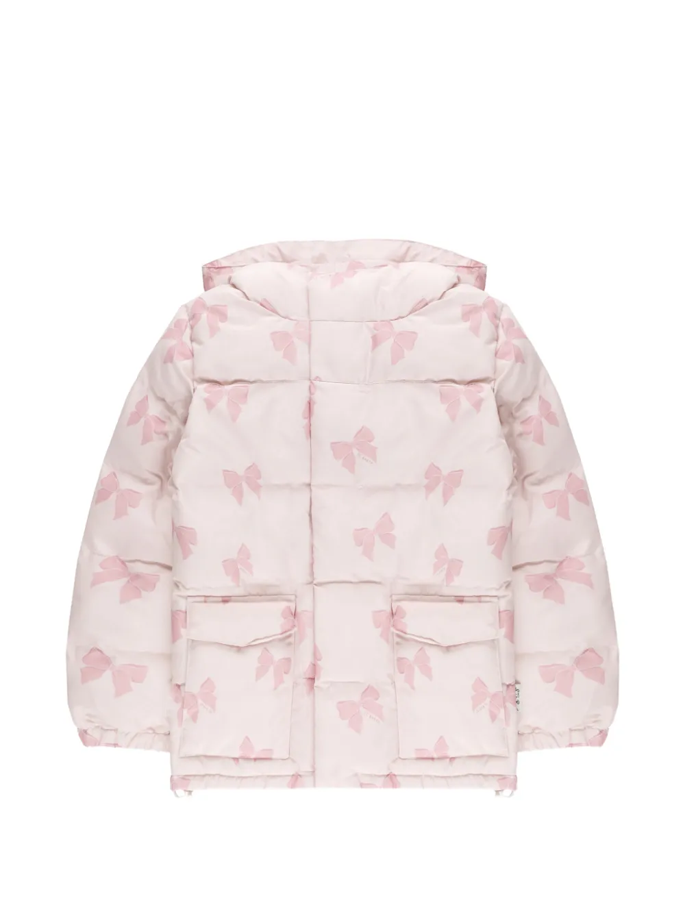 MC2 Saint Barth Kids x ©DISNEY Geneve hooded bow-print jacket - Rosa