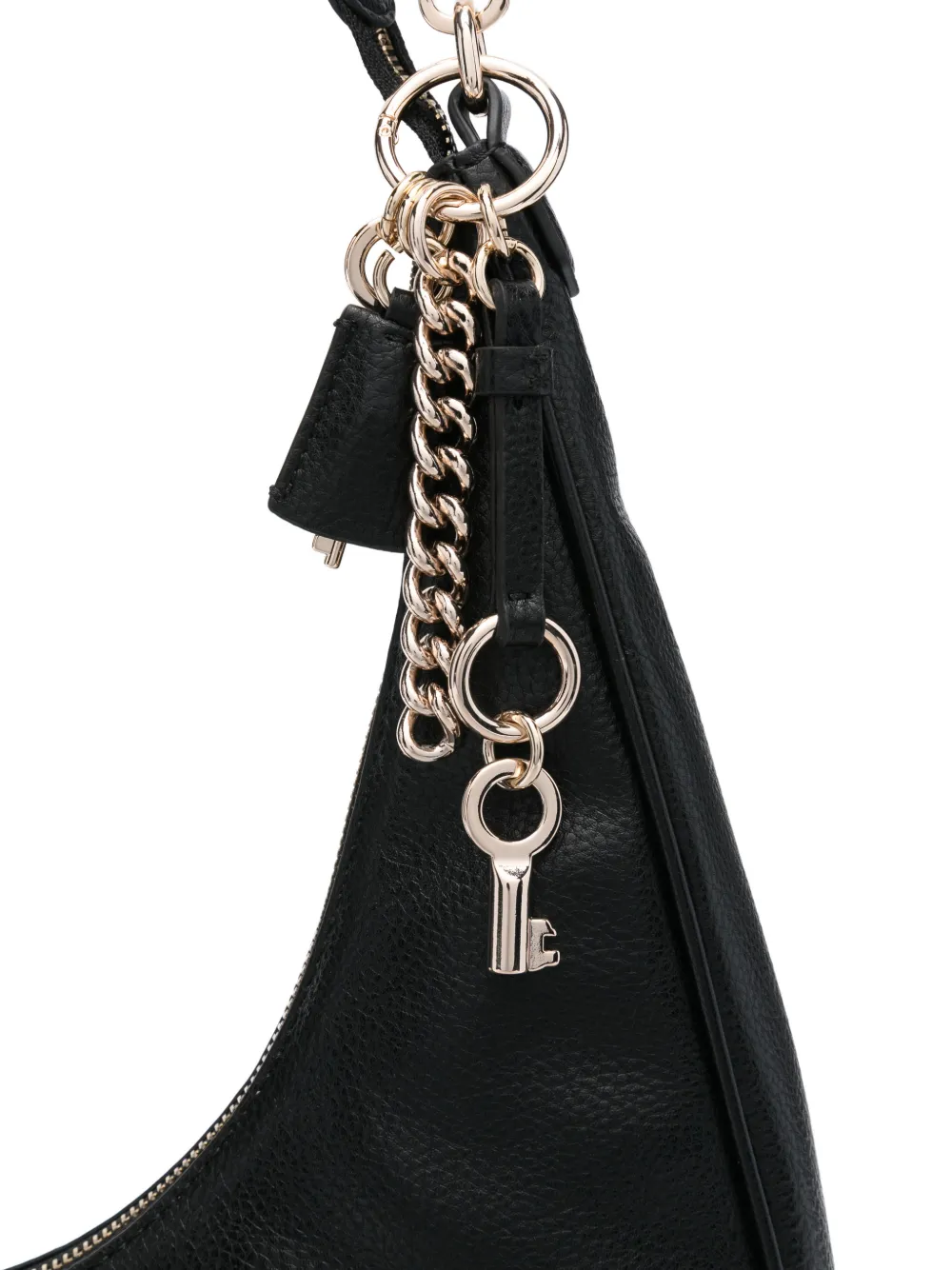 Brooke Chain-Charm Tote Bag