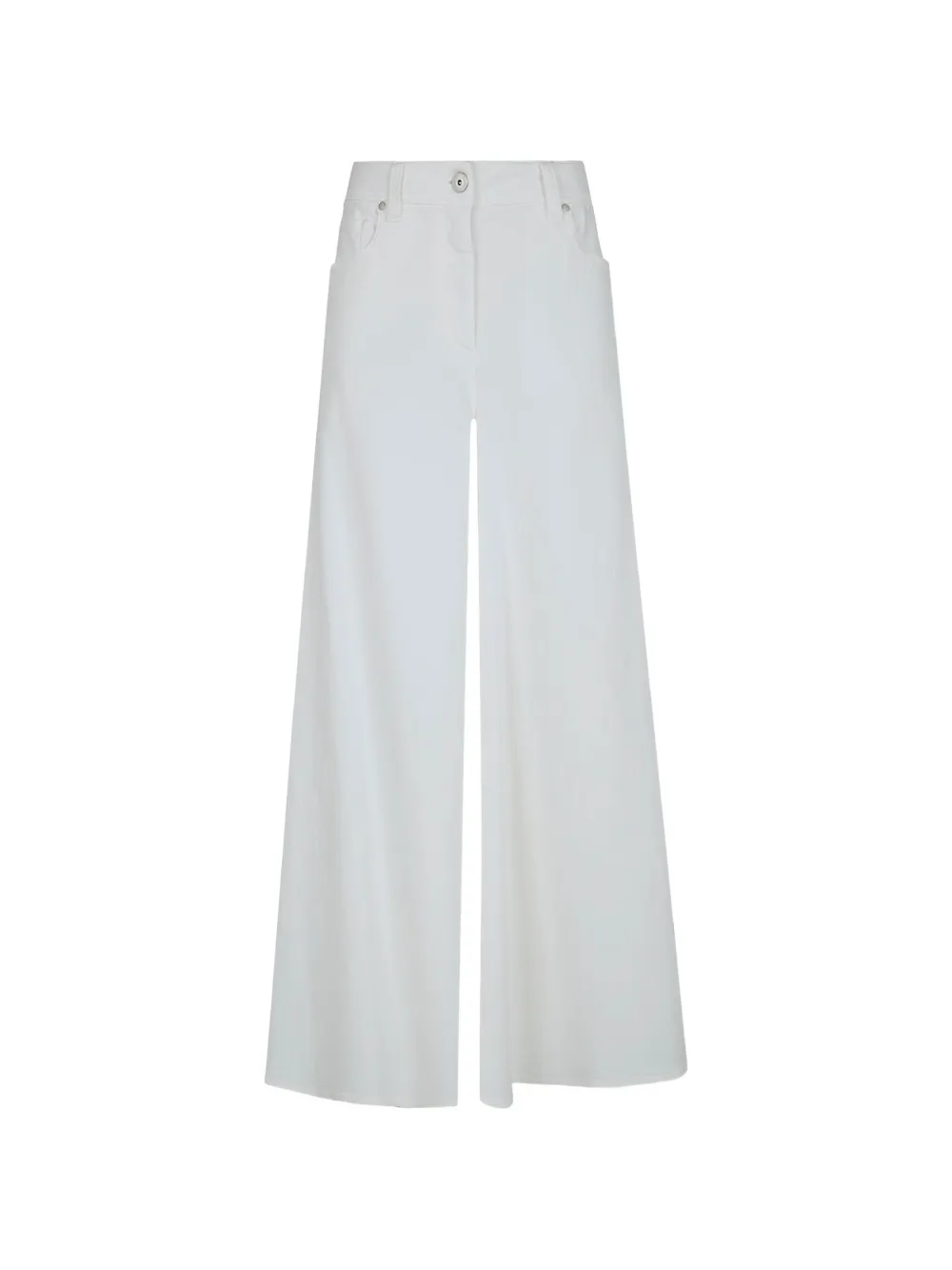 Brunello Cucinelli wide-leg jeans - Bianco