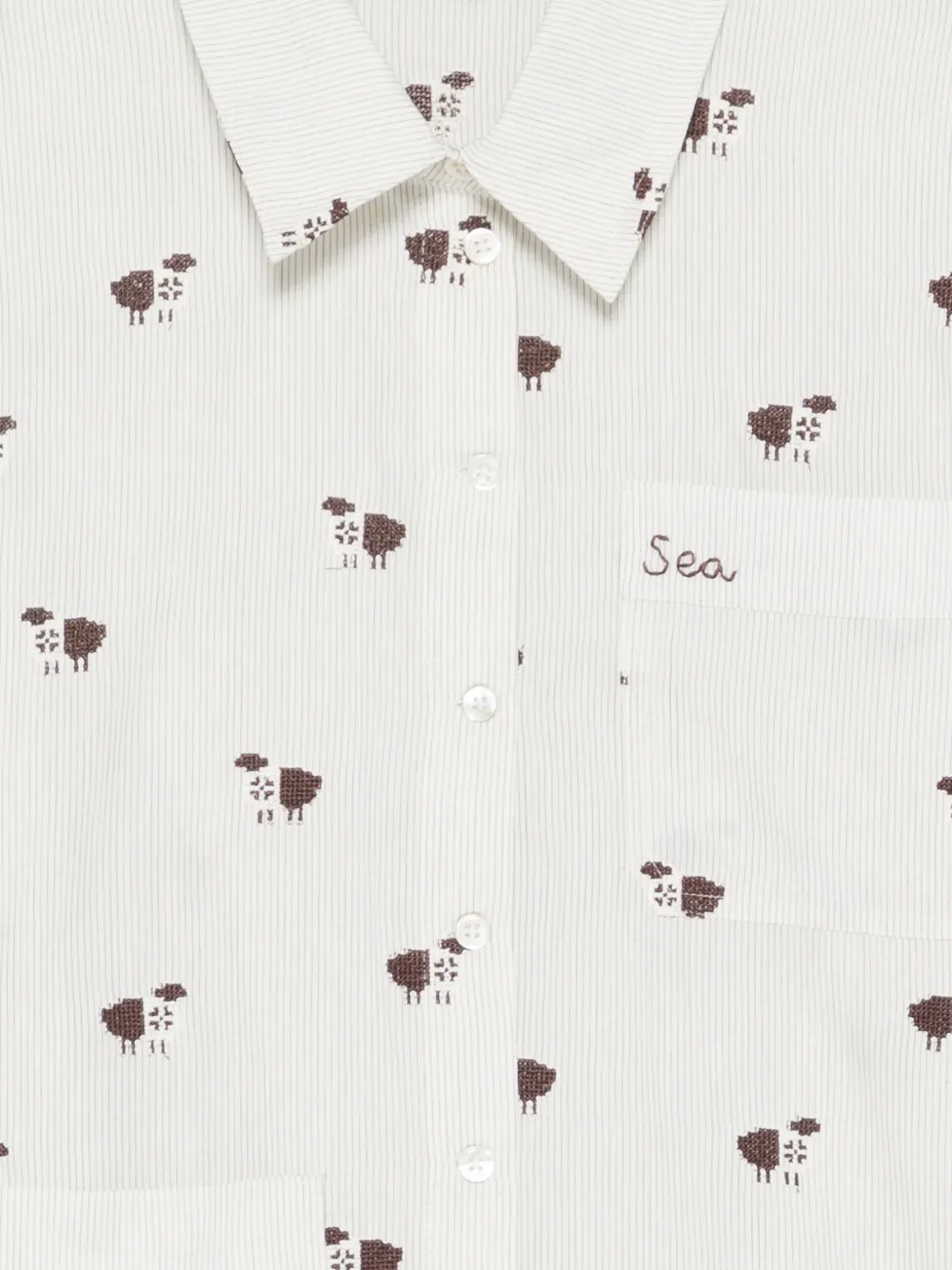 Embroidered-Animal Pyjama Set