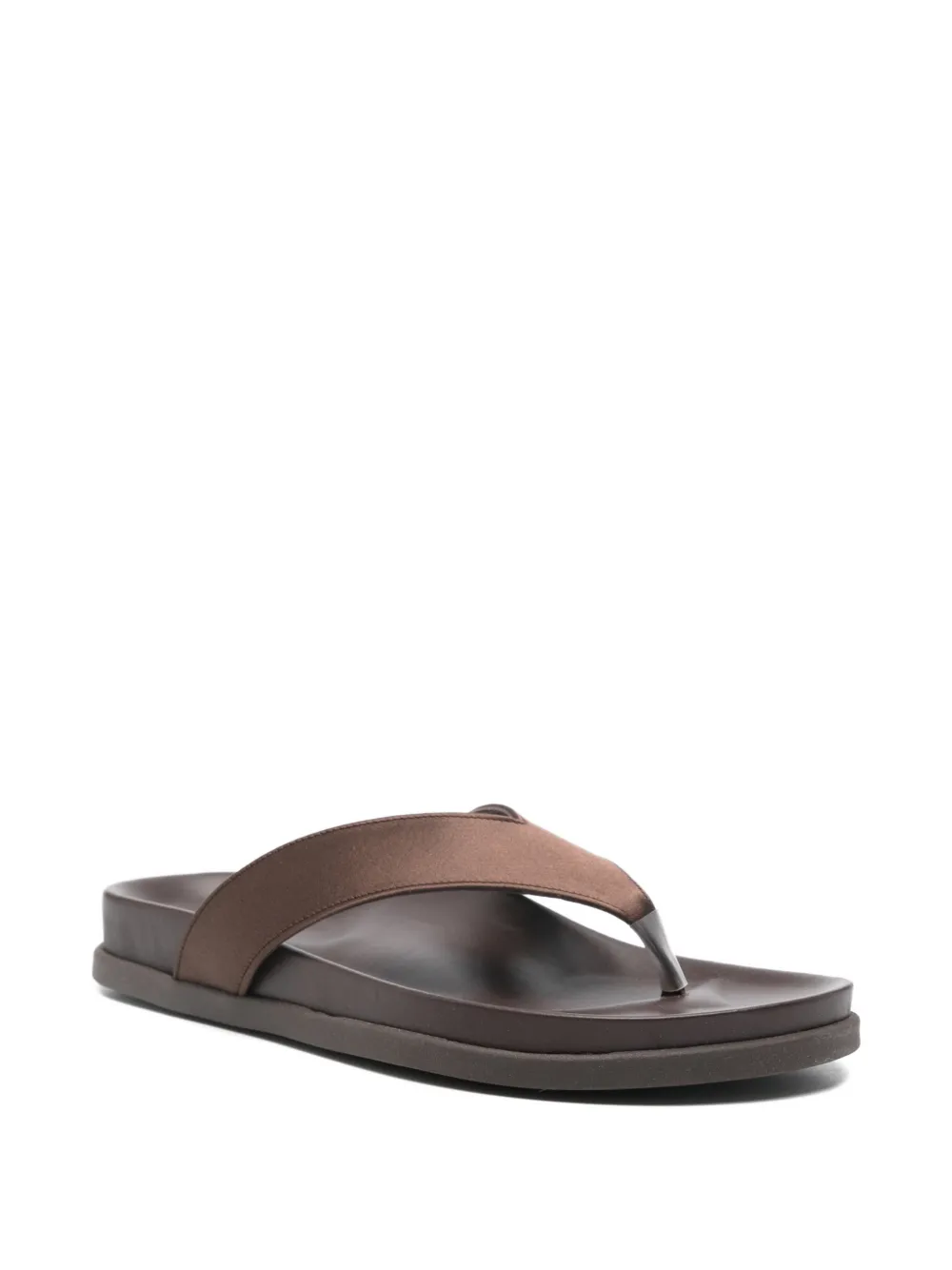 Ancient Greek Sandals Charys sandalen met voetbed Bruin