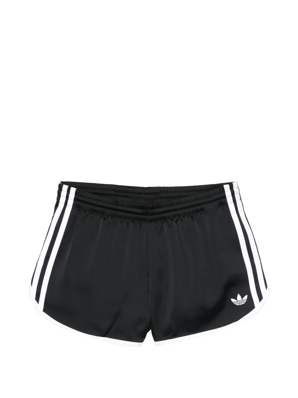 adidas three-stripe shorts - Black
