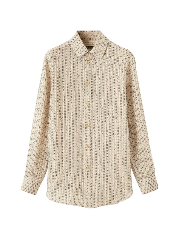 Loro Piana Thea Shirt in Neutrals