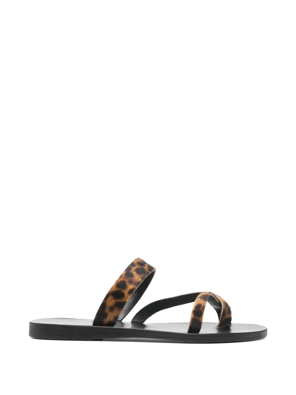 Ancient Greek Sandals strappy lynx sandals - Marrone