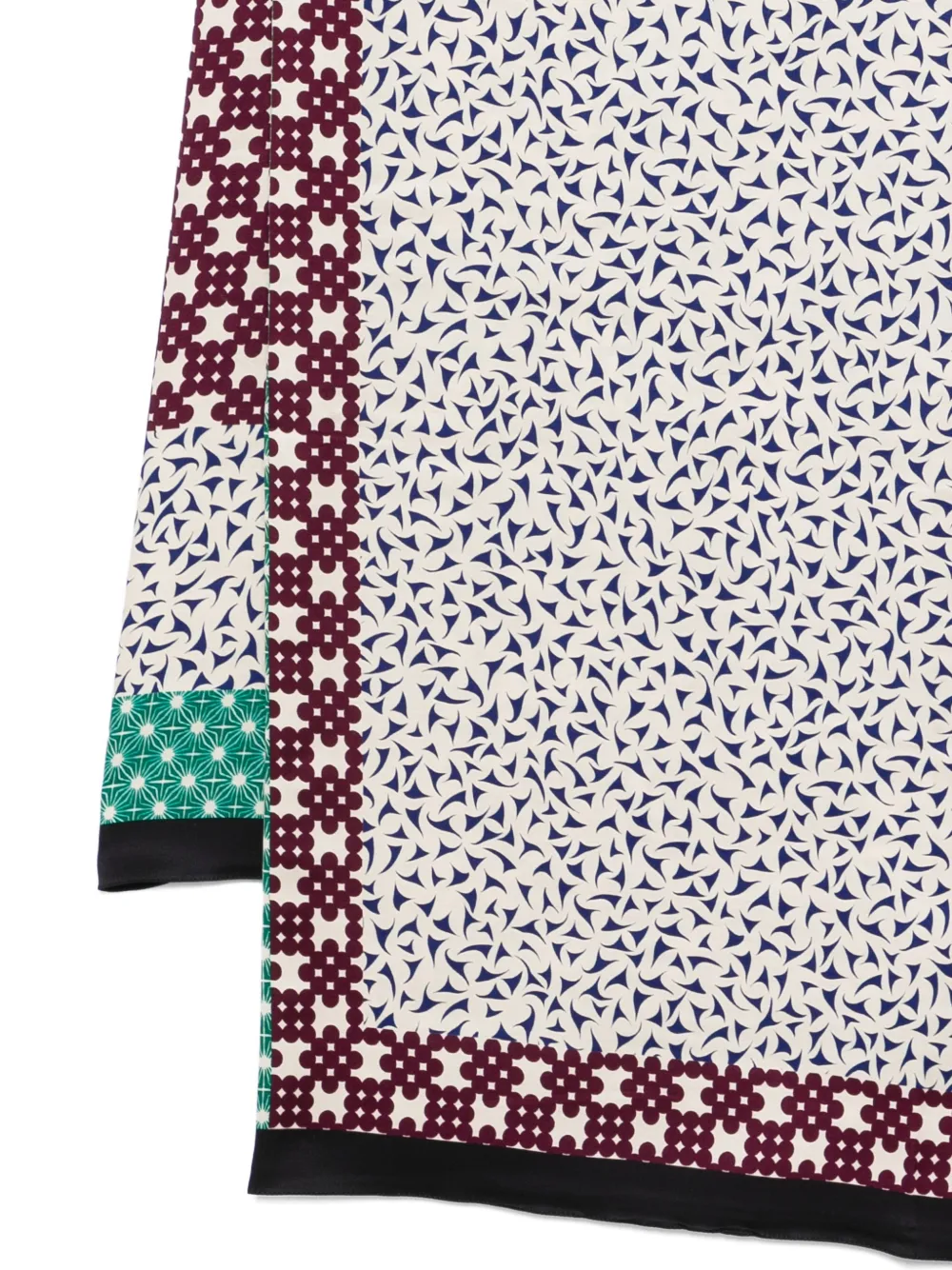  Dries Van Noten Patterned Scarf - Neutrals 
