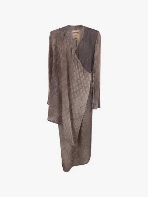 Uma Wang geomtetric-pattern coat