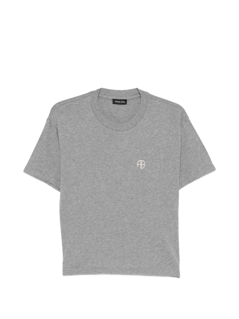 ANINE BING T-shirt Wagner con logo - Grigio