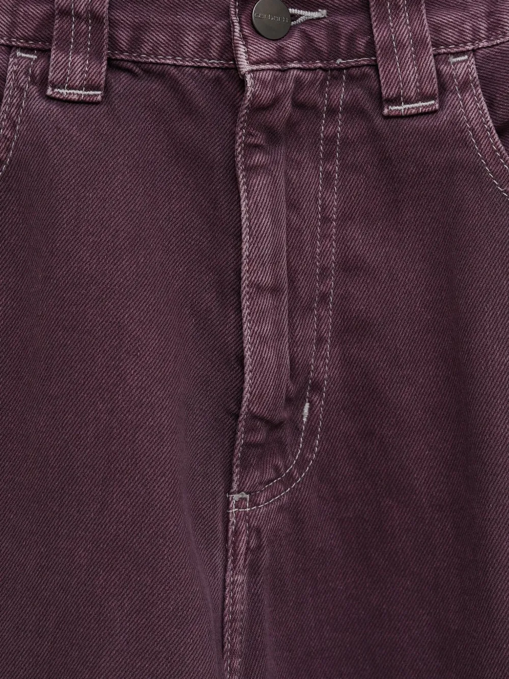 Carhartt WIP Brandon katoenen shorts Paars
