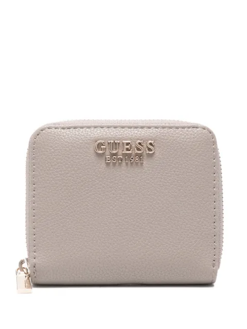 GUESS USA logo-plaque wallet