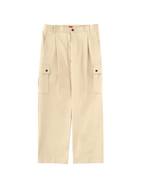 HUGO pleated cargo trousers