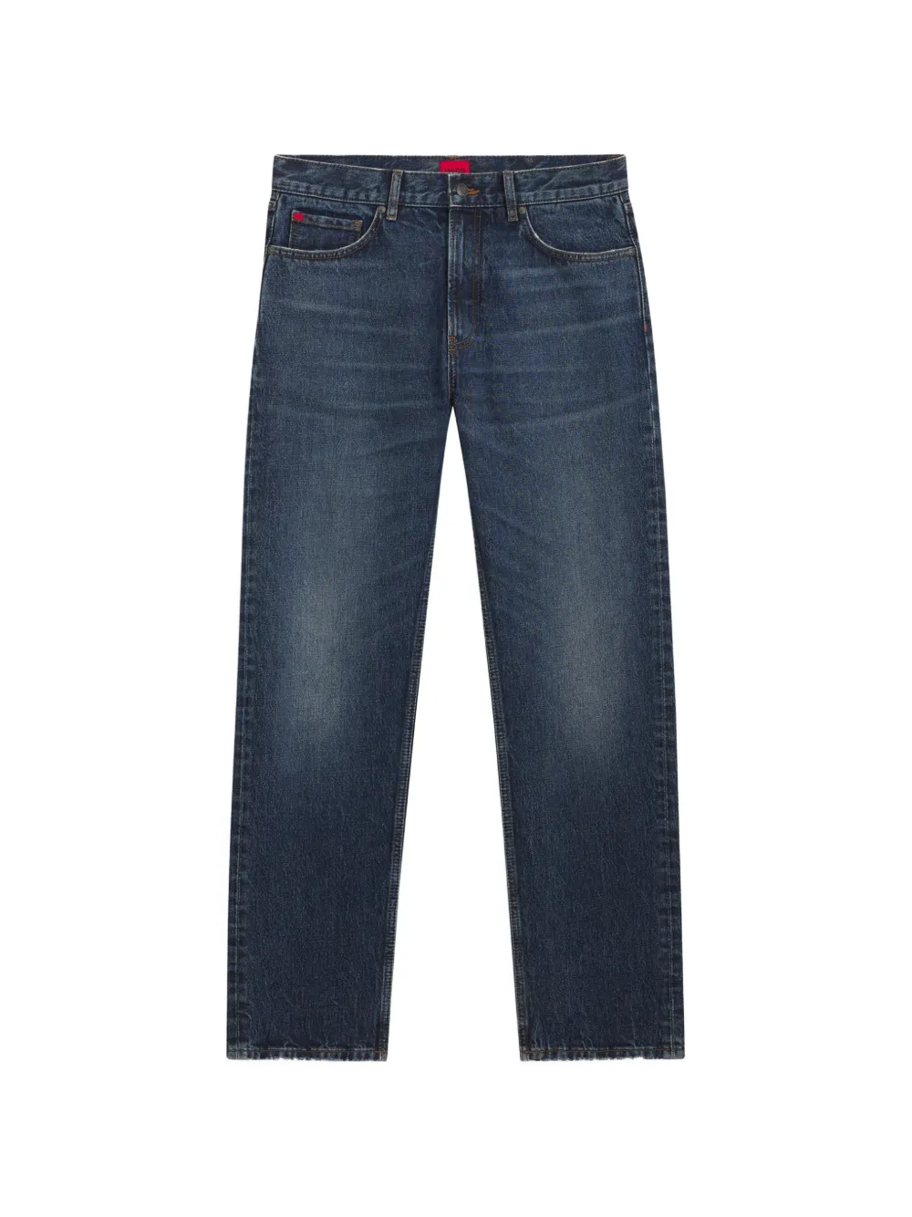 HUGO belt-loop pocket jeans - Blau