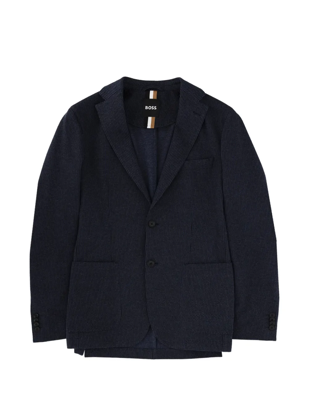 BOSS ribbed blazer - Blu