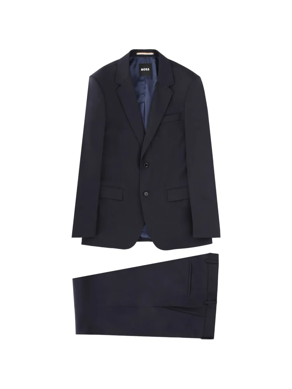 BOSS single-breasted suit - Blu
