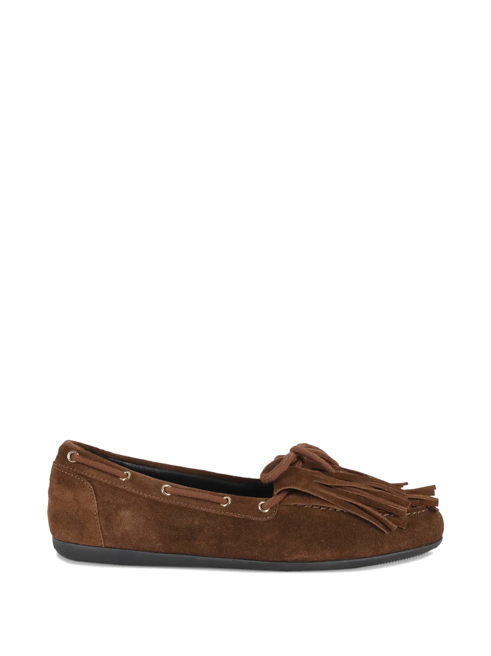 Semicouture Lace-up Loafers In Brown