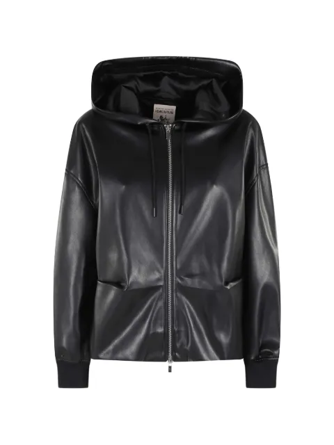 Semicouture hooded zip jacket