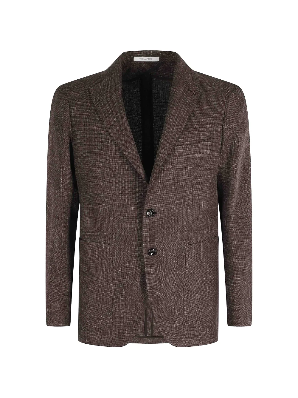 Tagliatore Giacca Montecarlo button blazer - Brown