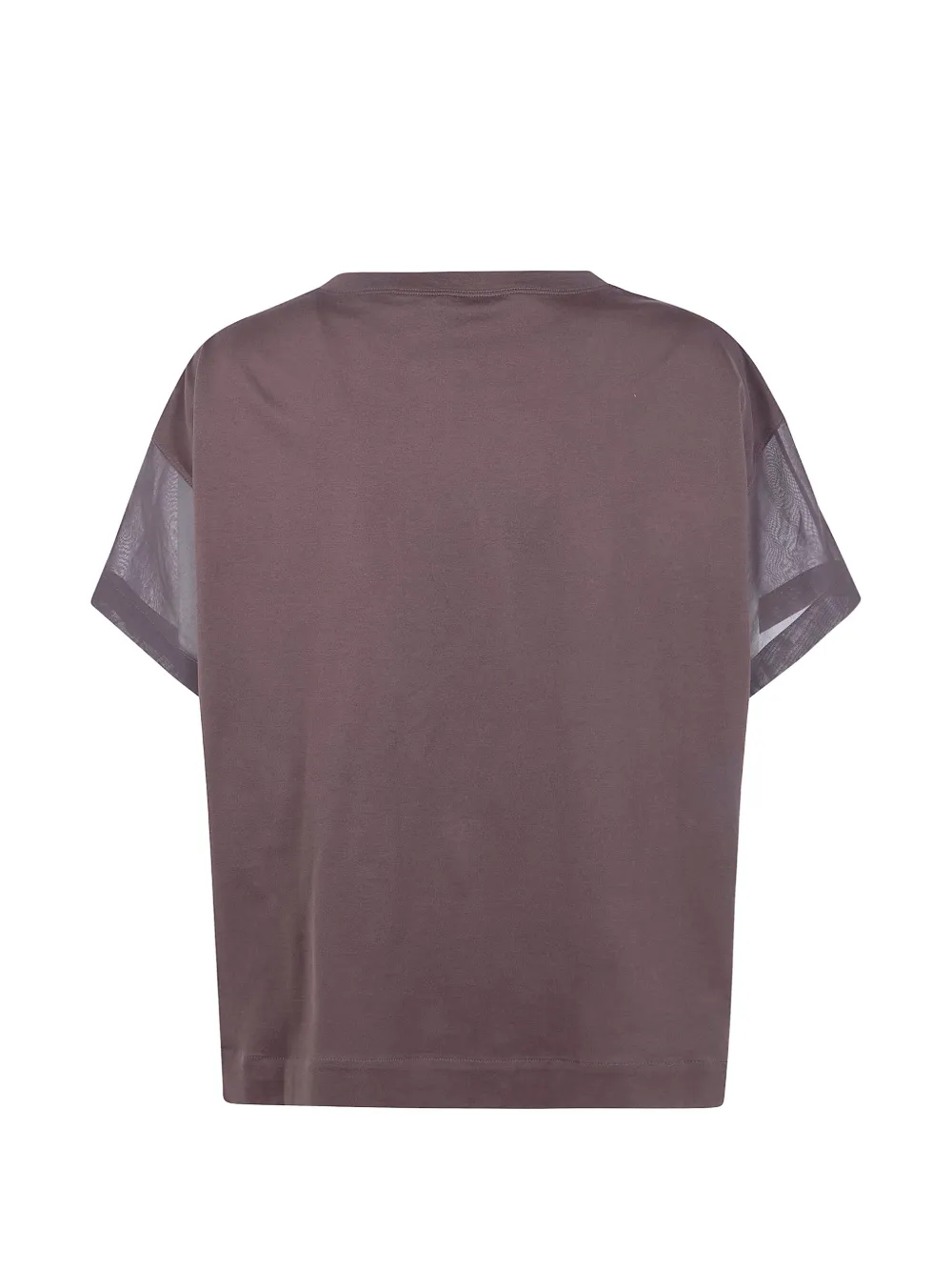 Mesh Panelled T-Shirt