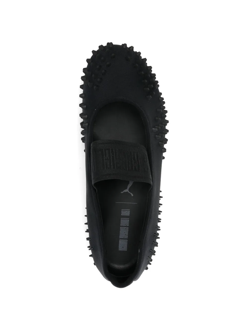 PUMA x LGN Mostro Neo Ballet sneakers met bandje met studs Zwart