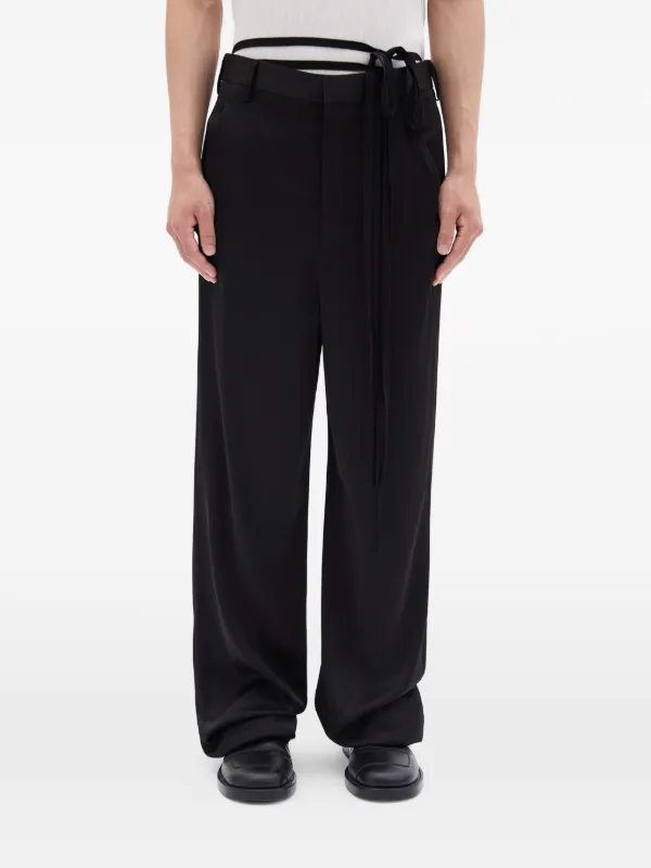 Ann Demeulemeester Leon Trousers in Black