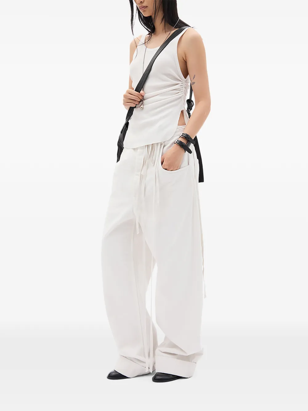  Ann Demeulemeester Kristel Baggy-fit Jeans - Neutrals 