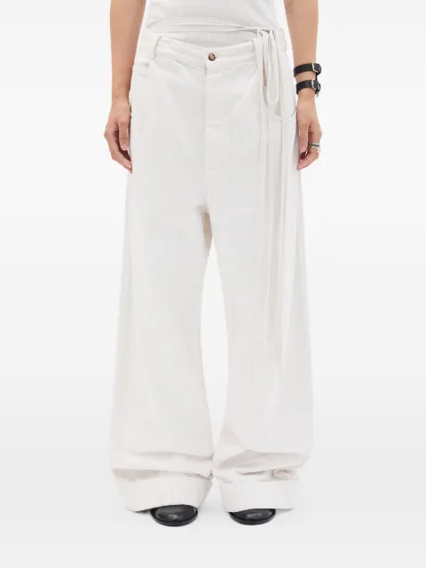 Ann Demeulemeester jeans estilo baggy Kristel