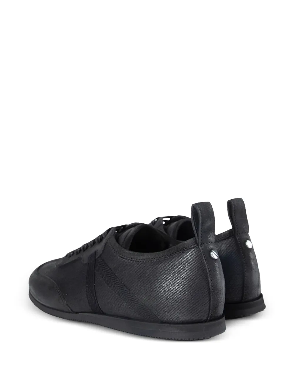  Ann Demeulemeester Siru Low-top Boxing Sneakers - Black 