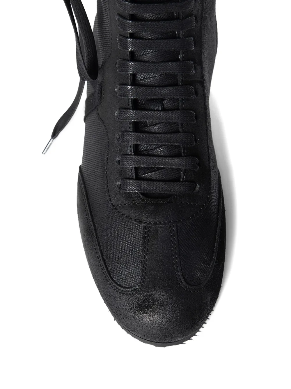 Ann Demeulemeester High-tops boxing laarzen Zwart