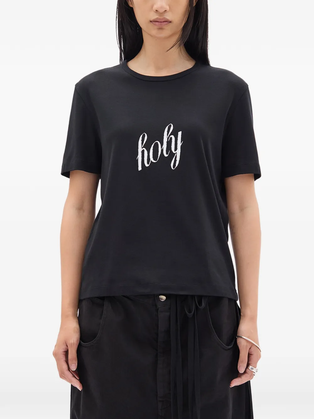 Ann Demeulemeester Milner T-shirt - Nero