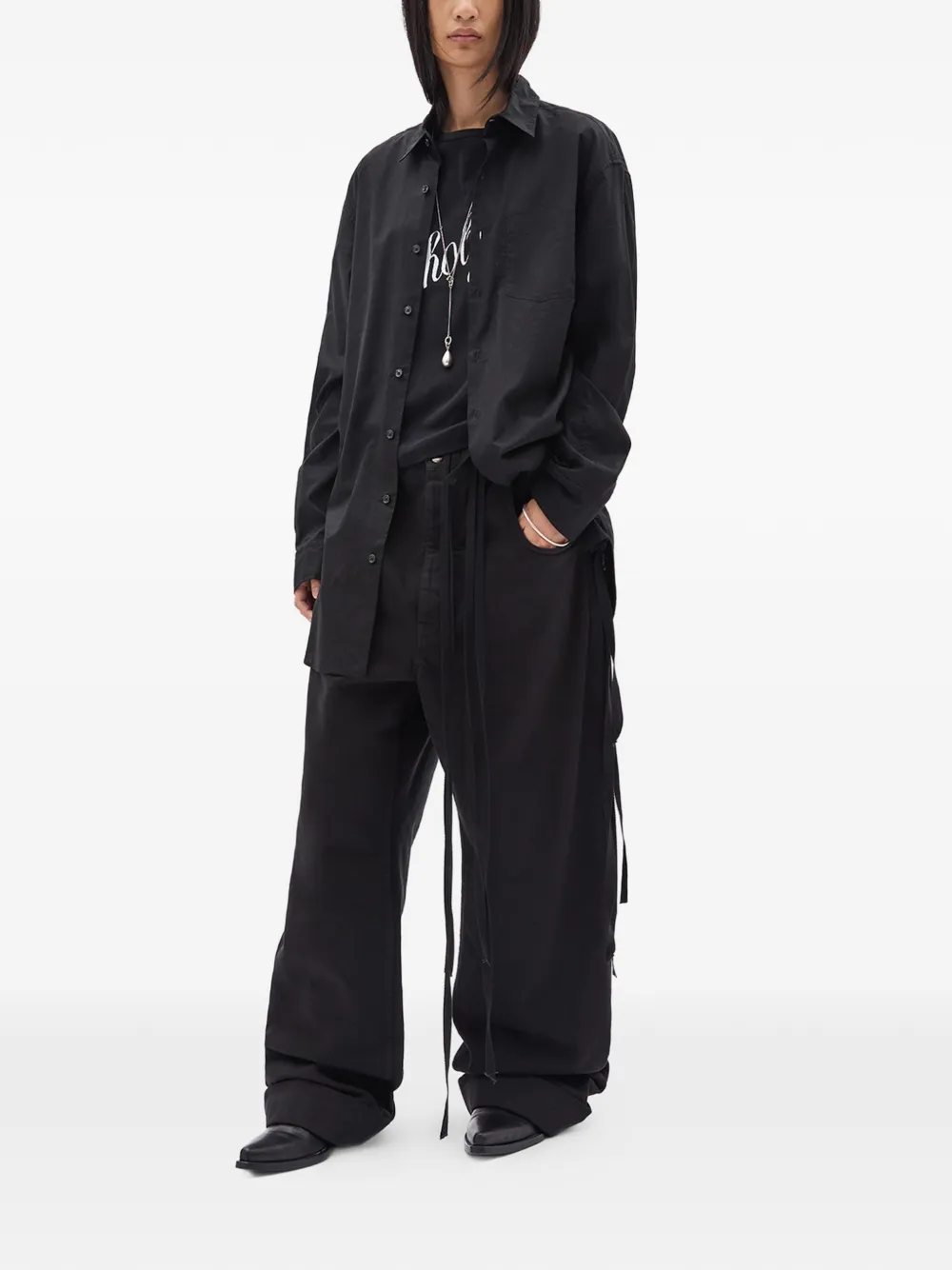  Ann Demeulemeester Milner T-shirt - Black 