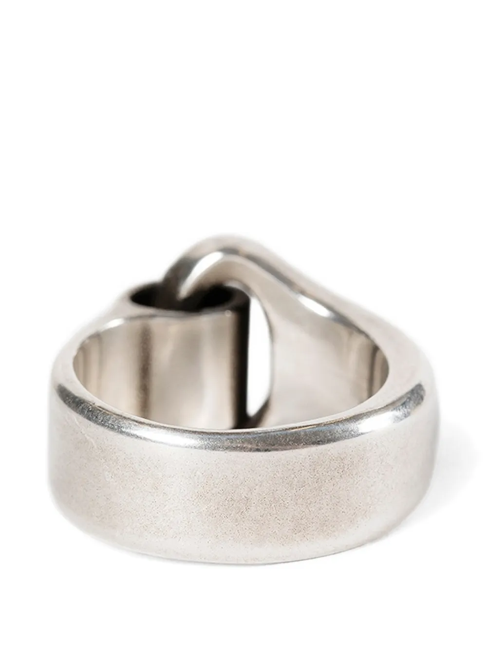  Ann Demeulemeester Une Link Ring - Silver 