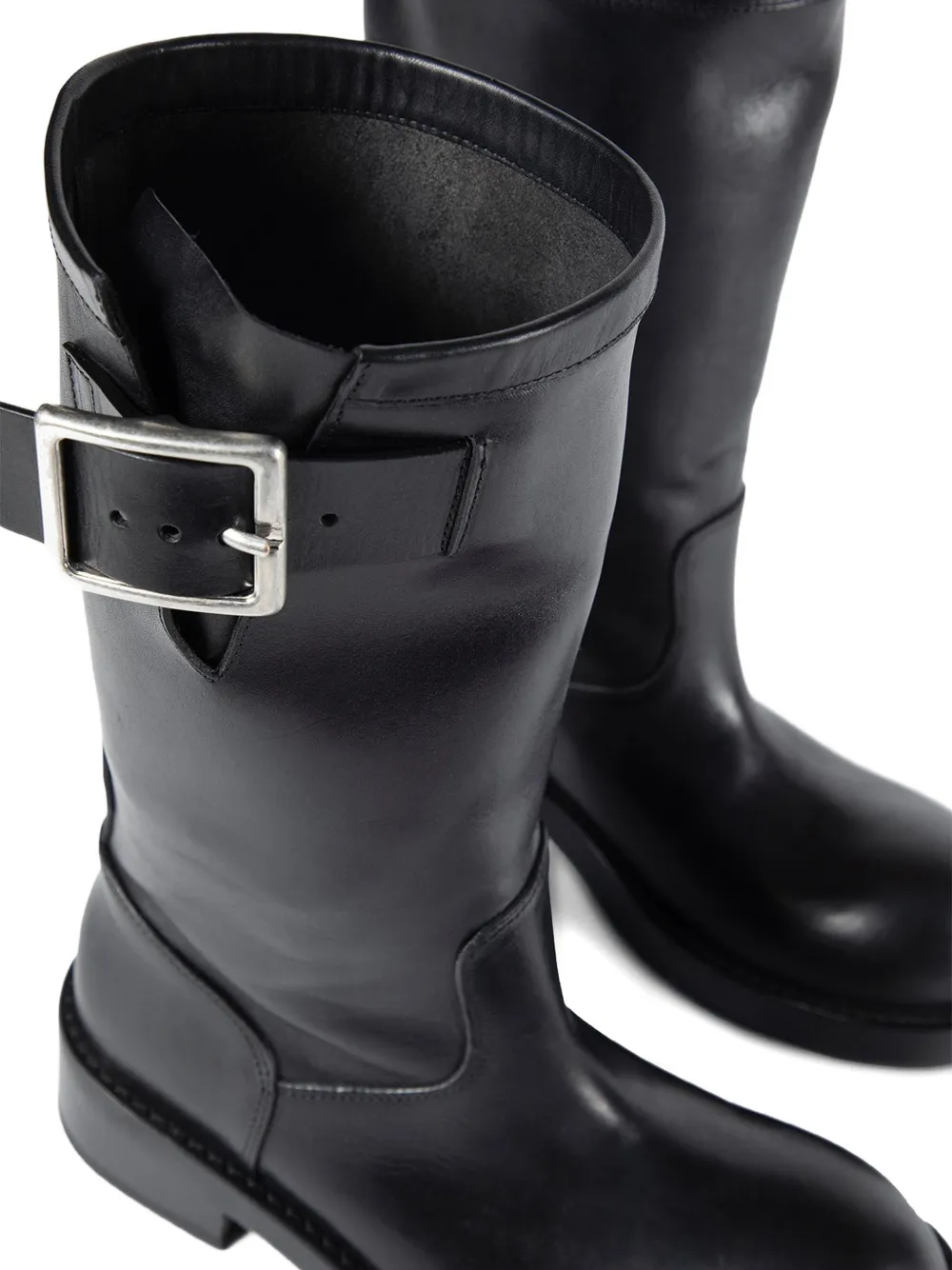 Ann Demeulemeester Neldor buckle boots Zwart