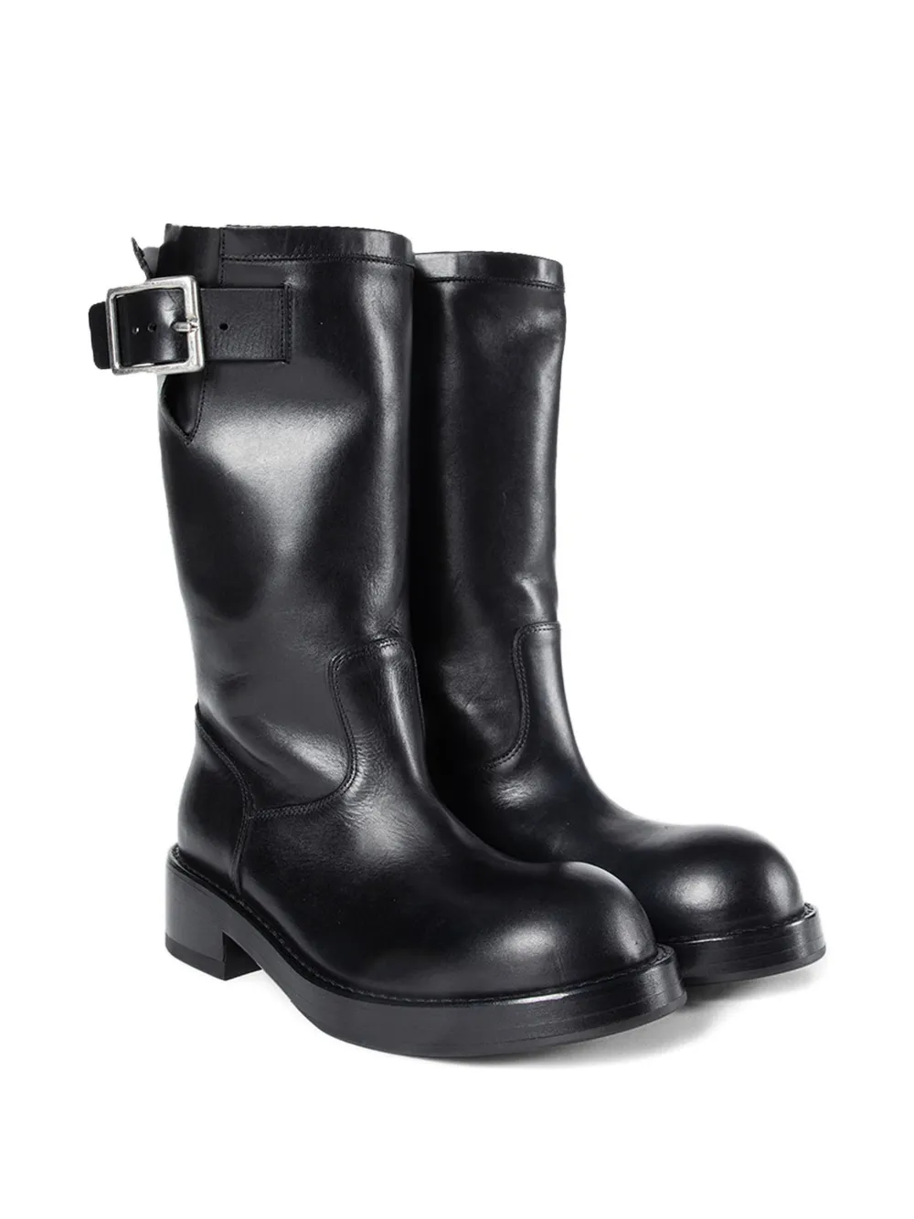 Ann Demeulemeester Neldor buckle boots Zwart