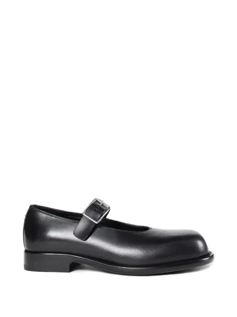 Ann Demeulemeester buckled leather loafers