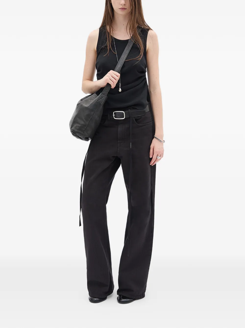 Ann Demeulemeester 5-Pocket jeans Zwart