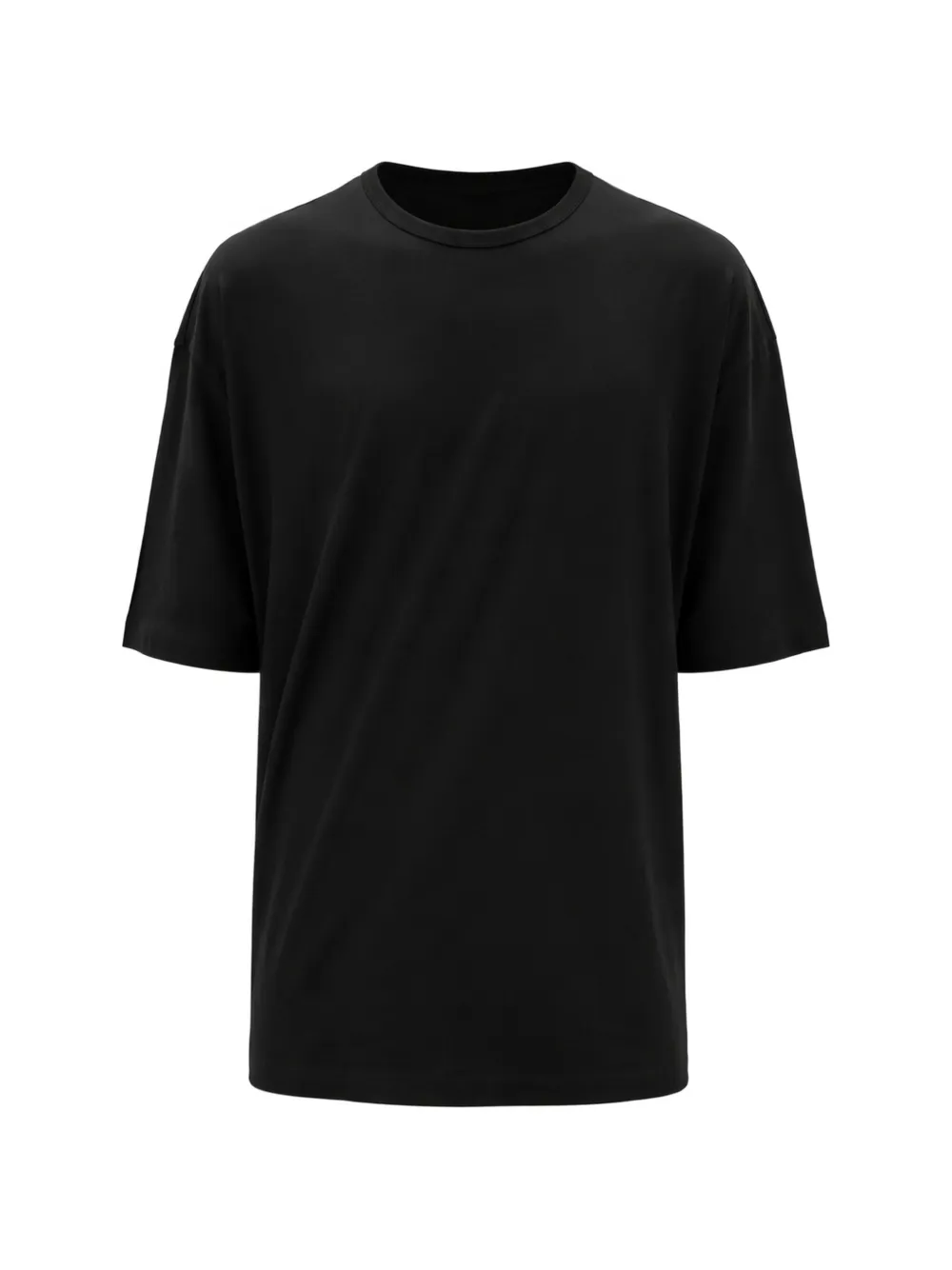 Ann Demeulemeester DIETER HIGH COMFORT T-SHIRT WITH THE SOLITARY ONE - Nero