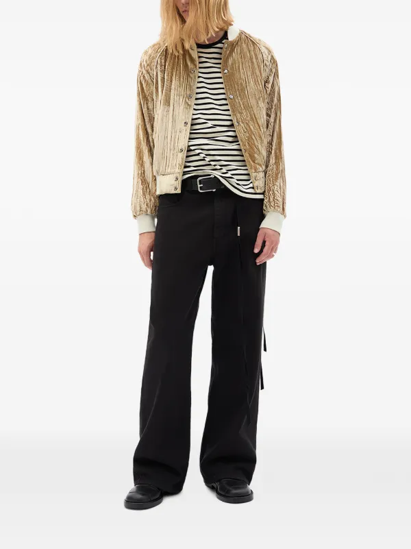 Ann Demeulemeester Esko slim-fit Bomber Jacket | Neutrals | FARFETCH