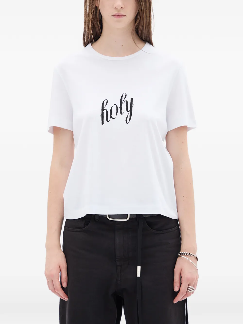 Ann Demeulemeester Milner T-shirt - Bianco