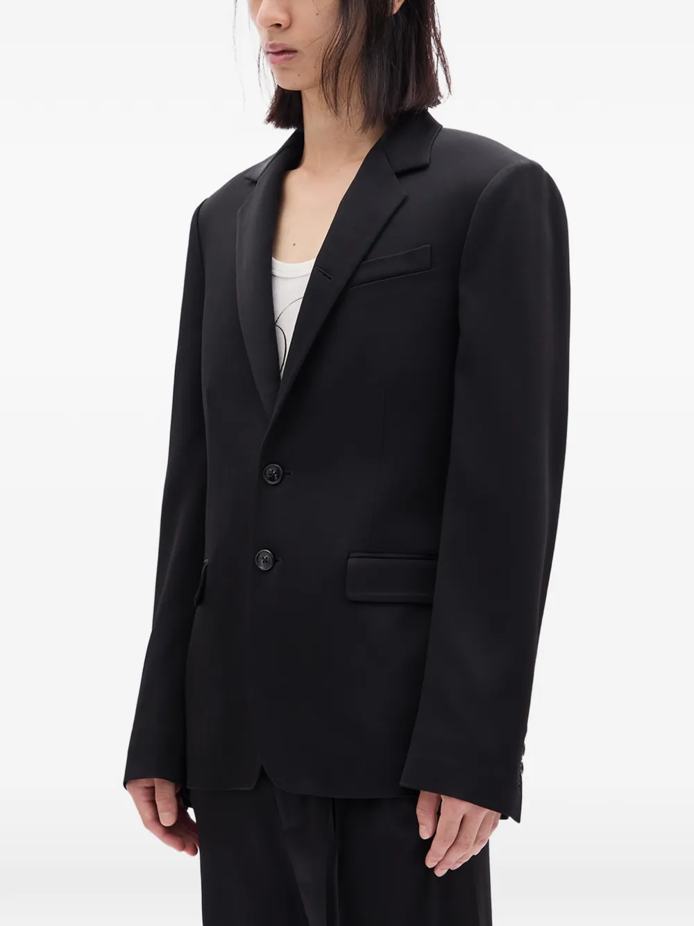  Ann Demeulemeester Vince Blazer - Black 