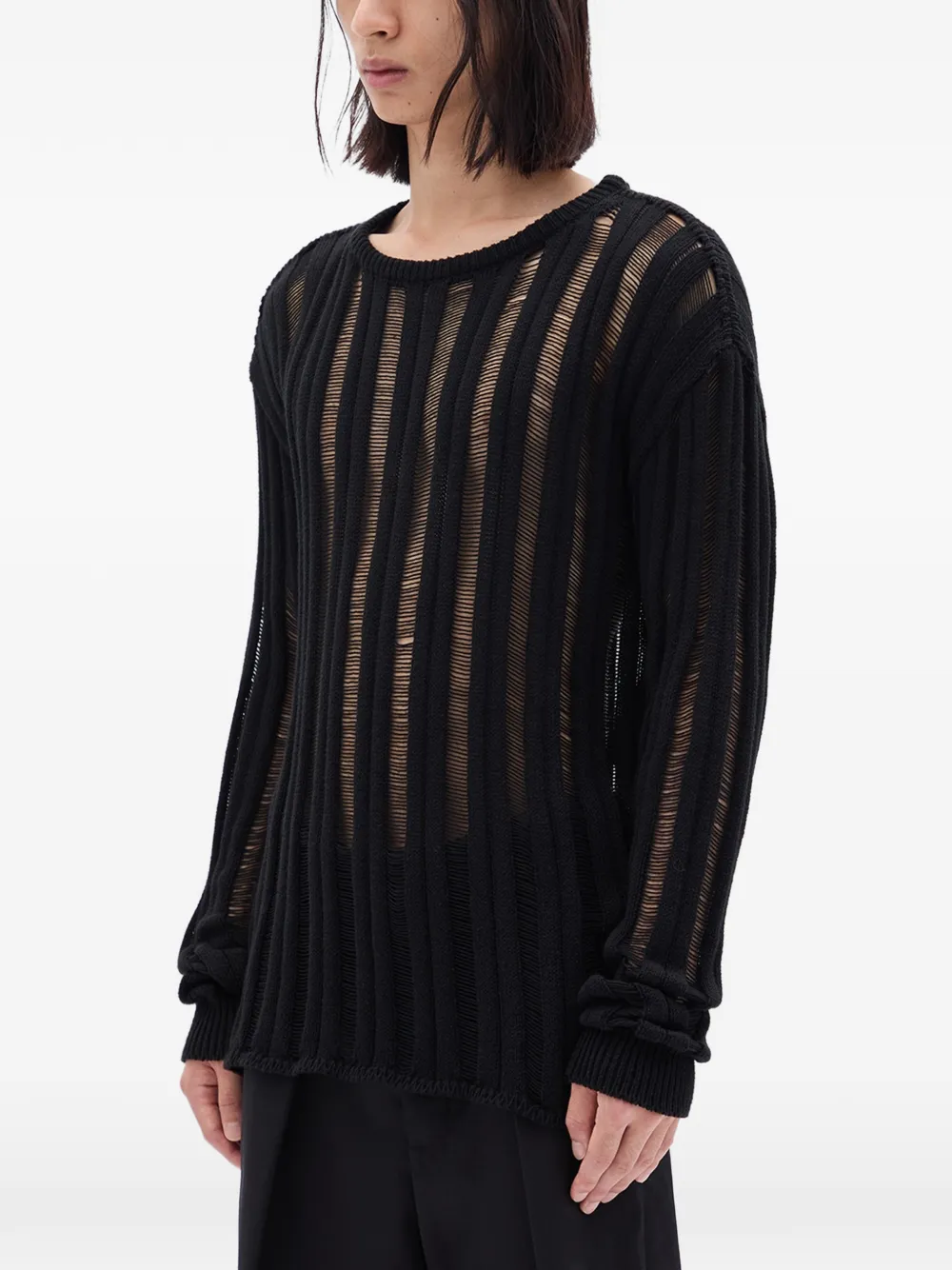  Ann Demeulemeester Pull Danial - Noir 