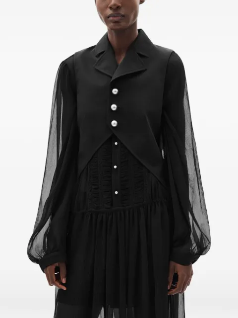 Ann Demeulemeester жилет Lune без застежки